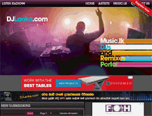 Tablet Screenshot of djlanka.com